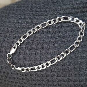 🎄5/$30🎄 Figaro Link Stainless Steel Bracelet